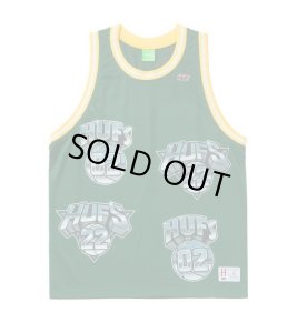 HUFS BASKETBALL JERSEY タンクトップジャージ-ハフ 通販 HUF 店舗-SOWLD