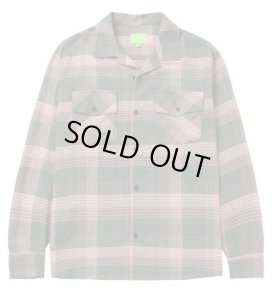 SMASH FLANNEL OVERSHIRT ネルシャツ-ハフ 通販 HUF 店舗-SOWLD