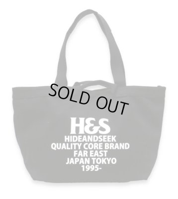 HIDE AND SEEK / H&S LOGO TOTE BAG