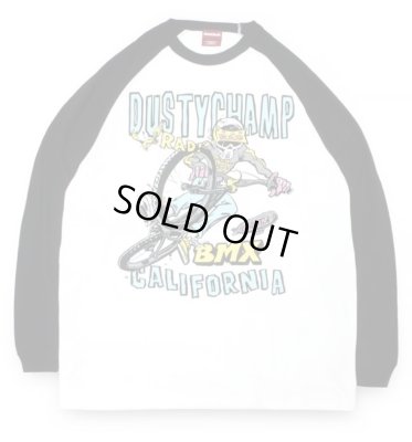 HIDE AND SEEK / DUSTYCHAMP x Damian Fulton Raglan L/S