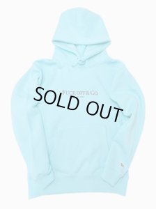 FuckOff_Hoodie(tiffany_blue)刺繍VER スウェットパーカー-シカリオ ...