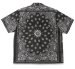 HIDE AND SEEK / Bandana Pattern S/S Shirt(24ss)