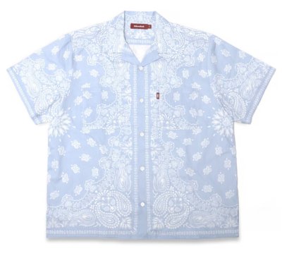 HIDE AND SEEK / Bandana Pattern S/S Shirt(24ss)