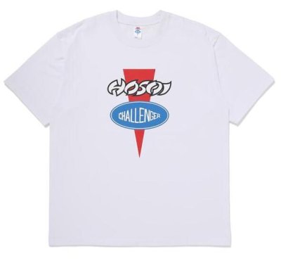 CHALLENGER / HOSOI x CHALLENGER FRONT LOGO S/S TEE