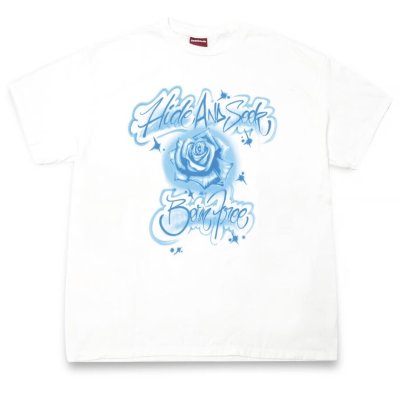 HIDE AND SEEK / Rose S/S Tee(Front)