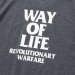 RATS / SCRIPT LOGO WAY OF LIFE TEE