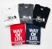 RATS / SCRIPT LOGO WAY OF LIFE TEE