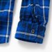 RATS / COTTON FLANNEL BLUE CHECK SHIRT