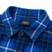 RATS / COTTON FLANNEL BLUE CHECK SHIRT