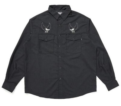 CHALLENGER / OVAL EAGLE PRINTED SHIRT