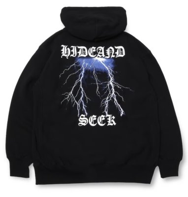 HIDE AND SEEK / Thunder Hooded Sweat Shirt