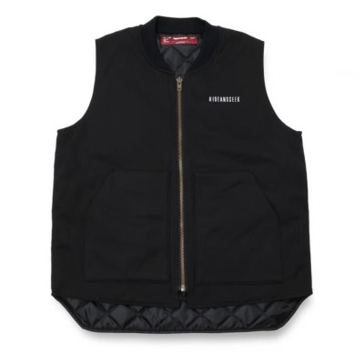 HIDE AND SEEK / Work Zip Vest(24aw)