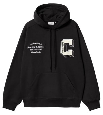 CARHARTT WIP / HOODED BROWN DUCKS SWEAT