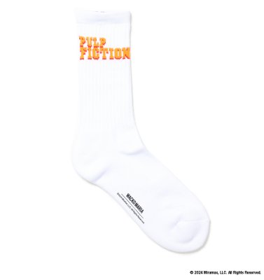 WACKO MARIA / PULP FICTION / LOGO JACQUARD SOCKS