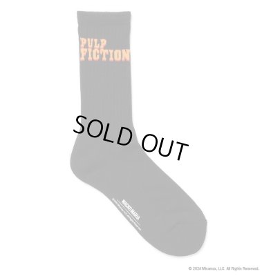 WACKO MARIA / PULP FICTION / LOGO JACQUARD SOCKS