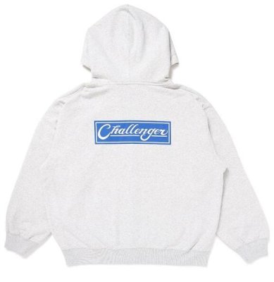 CHALLENGER / BAR LOGO ZIP HOODIE