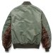 WACKO MARIA / LEOPARD FAUX FUR MA-1 FLIGHT JACKET