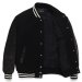 WACKO MARIA / LEATHER VARSITY JACKET