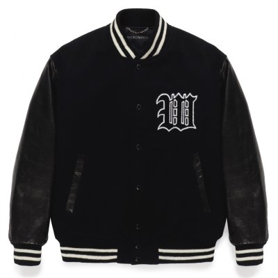 WACKO MARIA / LEATHER VARSITY JACKET