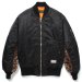 WACKO MARIA / LEOPARD FAUX FUR MA-1 FLIGHT JACKET