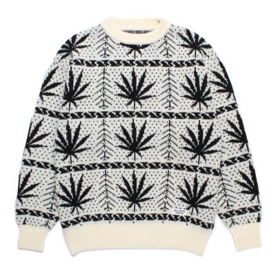 WACKO MARIA / HIGH TIMES / JACQUARD KNIT SWEATER