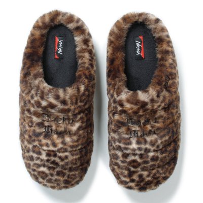 WACKO MARIA / NANGA / SUBU / LEOPARD FUR AURORA WINTER SANDALS