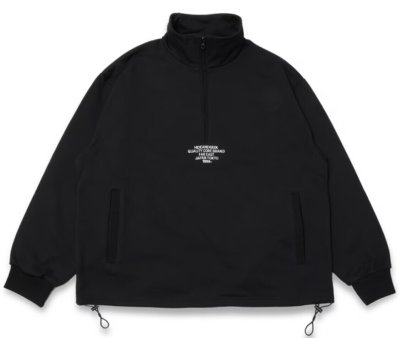 HIDE AND SEEK / Half Zip Sweat Shirt