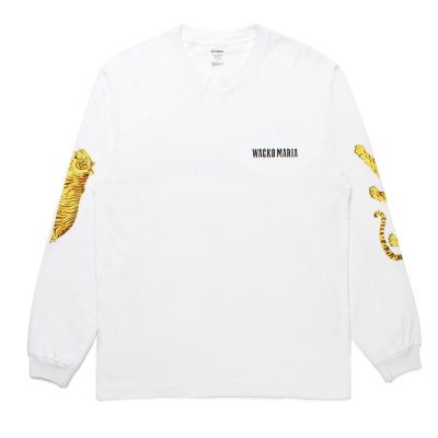 WACKO MARIA / TIM LEHI / WASHED HEAVY WEIGHT LONG SLEEVE T-SHIRT