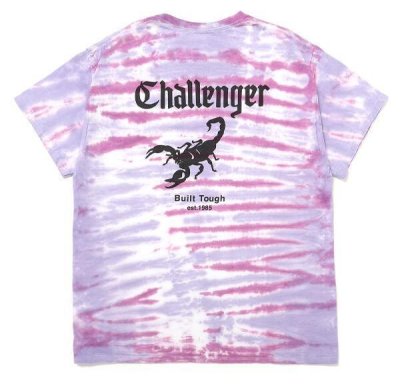 CHALLENGER / TIE DYE SCORPION TEE