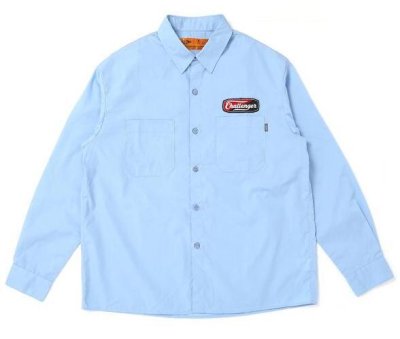 CHALLENGER / L/S PATCHED WORK SHIRT