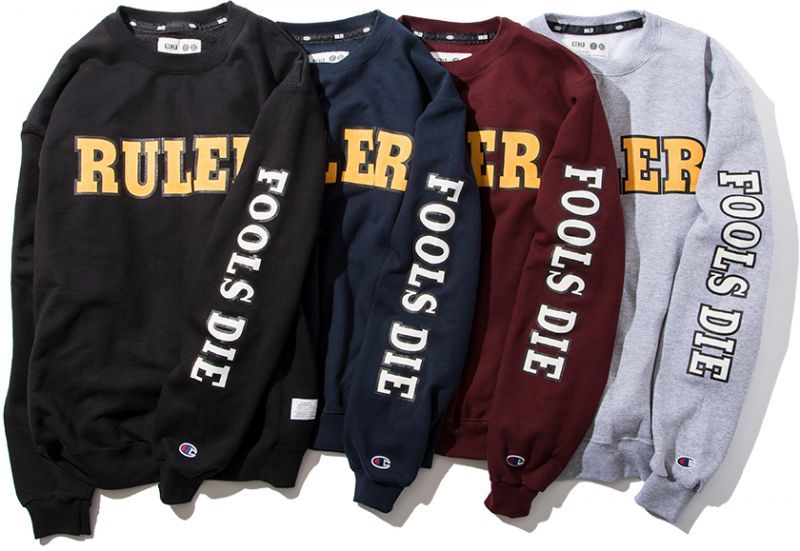 RULER＜ルーラー＞/CHAMPION SWEATSHIRTS（Championダブルネームクルー