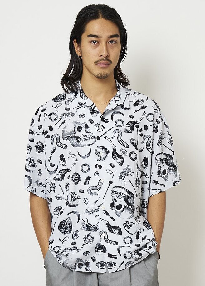 7,680円SUN OF THE CHEESE オープンカラーシャツ
