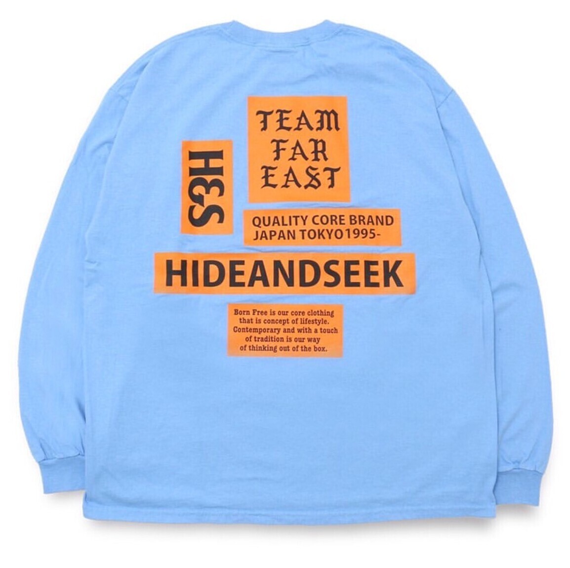 Patch L S Tee ロングスリーブtシャツ ハイドアンドシーク 通販 Hide And Seek 店舗 Sowld