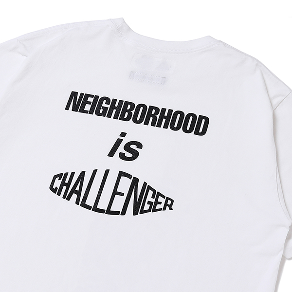 CHALLENGER  NEIGHBORHOOD tシャツ　Logo L 白