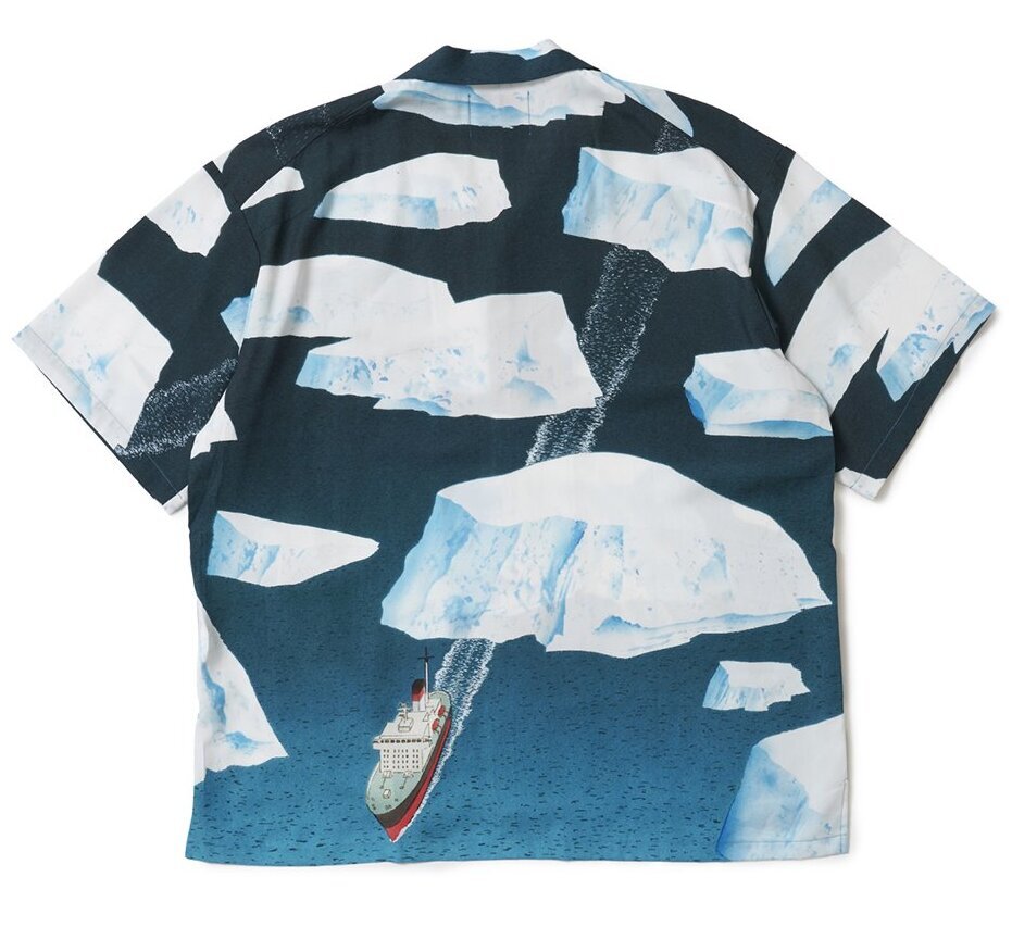 Ship & icebergs Shirt アロハシャツ-サノバチーズ 通販 SON OF THE ...
