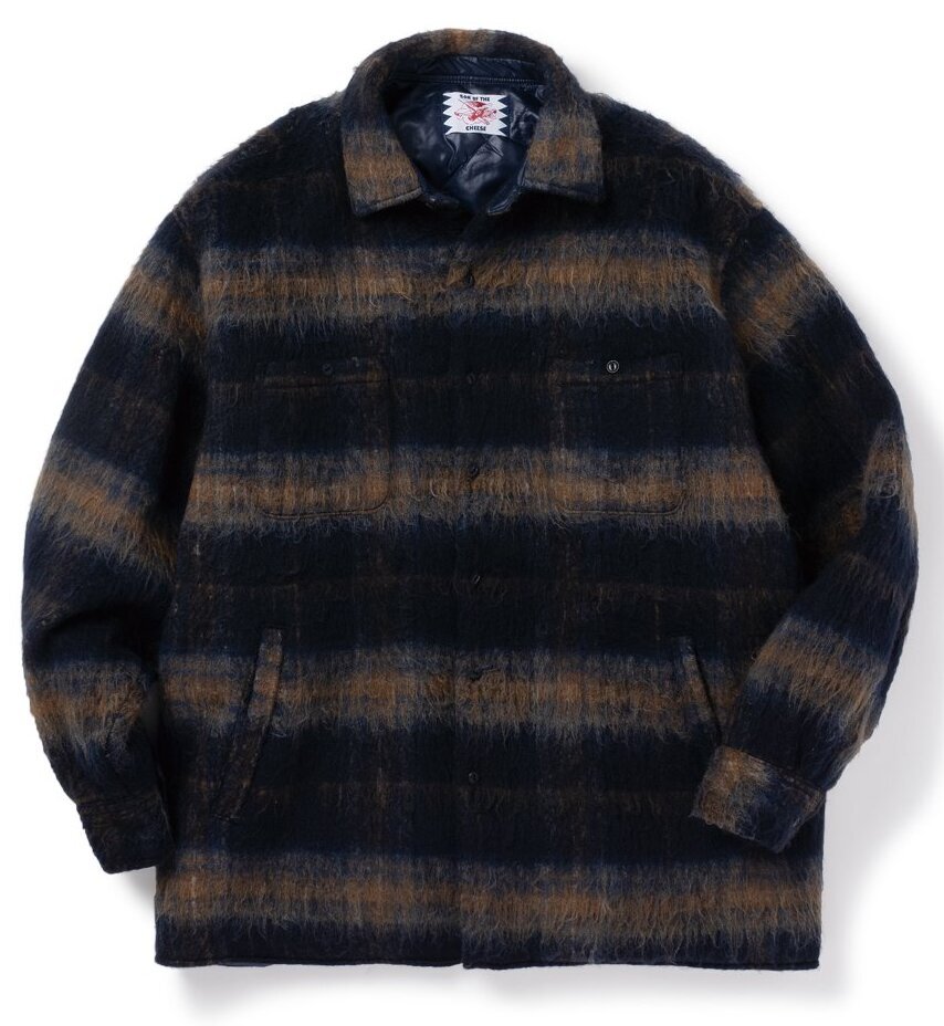 Son of the cheese  Quilt CPO Shirtsカラーはベージュ