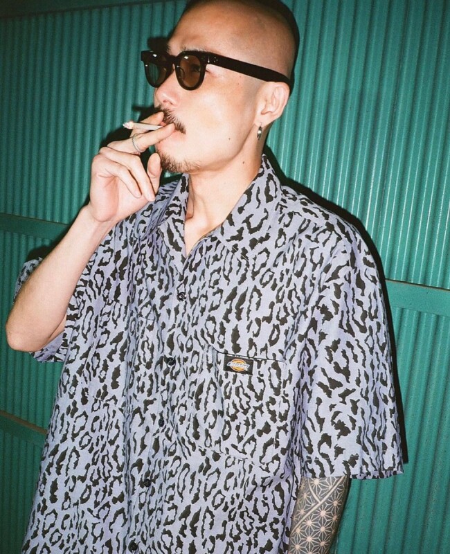 DICKIES / LEOPARD WORK SHIRT ディッキーズ ダブルネーム ワーク ...