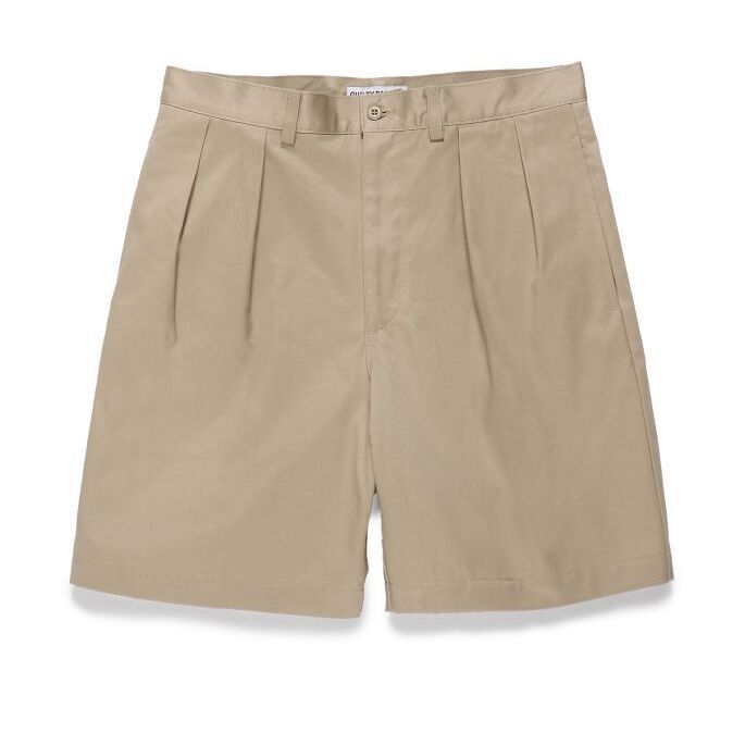 DOUBLE PLEATED CHINO SHORT TROUSERS チノショーツ-ワコマリア 通販 
